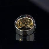 Twinkle CZ Yellow Gold Ring